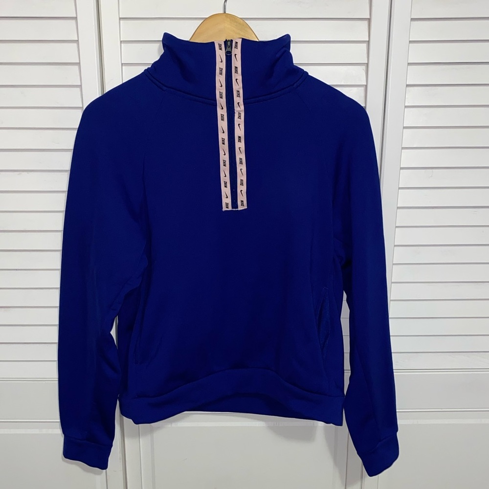 Nike Womens Quarter Zip Sweatshirt